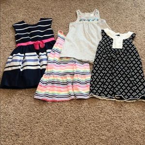 Little girls Carters dress bundle